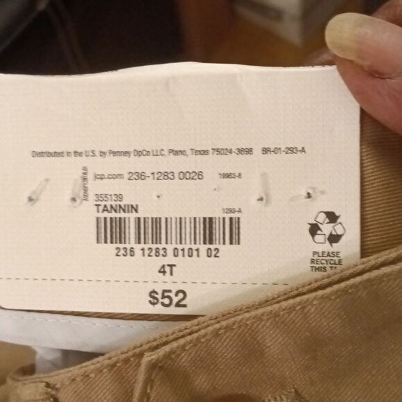 a.n.a. Women's Loose Fit Wide Leg Tall Tan Trousers 4 Tall - Picture 7 of 7